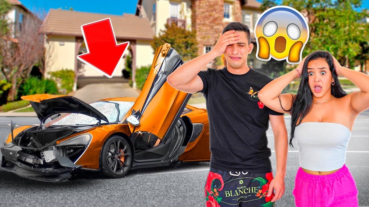 Я НЕ МОГУ ПОВЕРИТЬ, ЧТО ЭТО СЛУЧИЛОСЬ С НАШИМ НОВЫМ MCLAREN *Уничтожен*