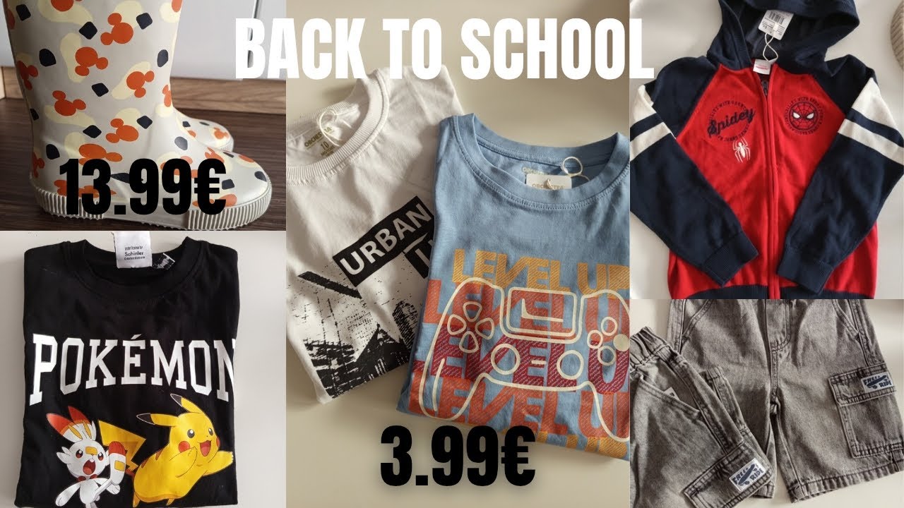 Back to school Haul Orchestra Kiabi #orchestra #kiabi #backtoschool 