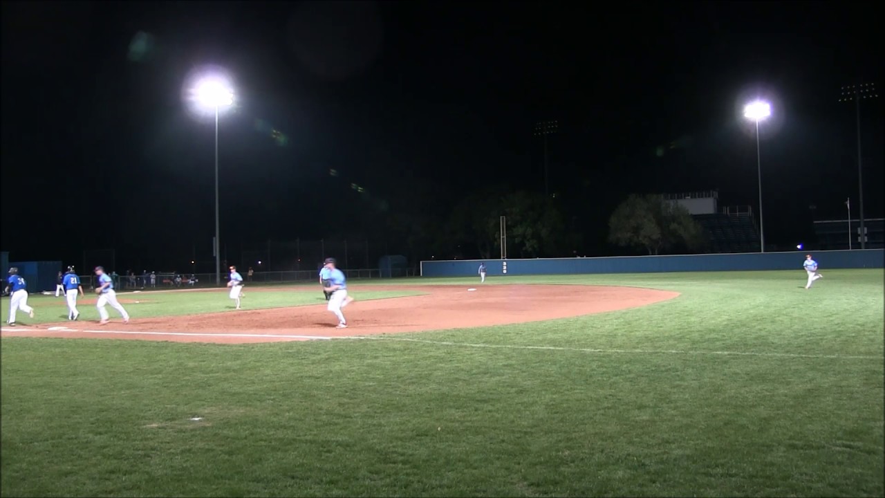 Dalton Smallwood Uses his BaseballIQ to turn a big Double Play