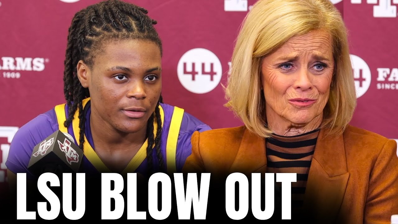 MiLaysia Fulwiley & Kim Mulkey LSU BIG WIN vs Texas A&M | Post Game Press Conference