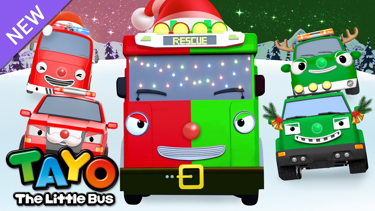 Sinterklas dan Tim Penyelamat🚨 | Lagu Natal untuk anak🎄 | Tayo Bus Kecil | Tayo Bahasa Indonesia