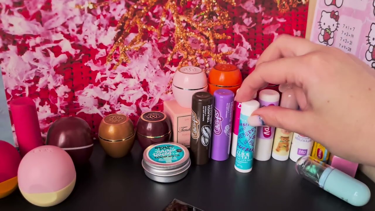 💄Смотрим все мои бальзамы для губ. Большая коллекция!
