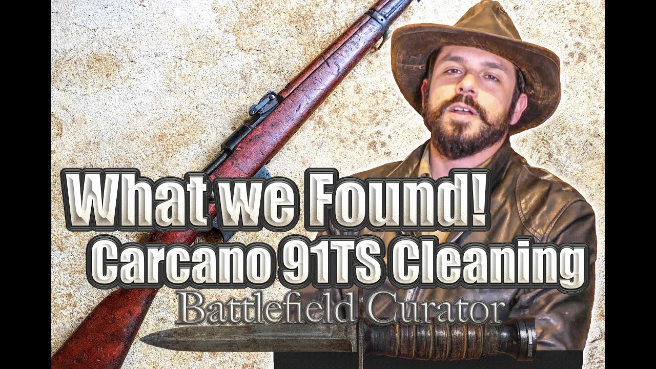 What We Found Under the Wood! | How To Disassemble and Clean a Carcano M91/28TS