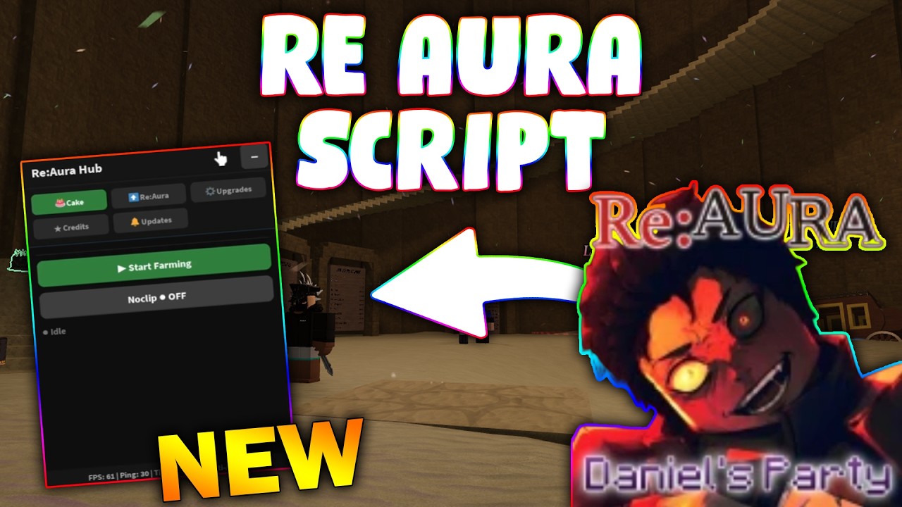 *НОВЫЙ* Скрипт для Re:Aura (PASTEBIN 2026) ( АВТОФАРМ )