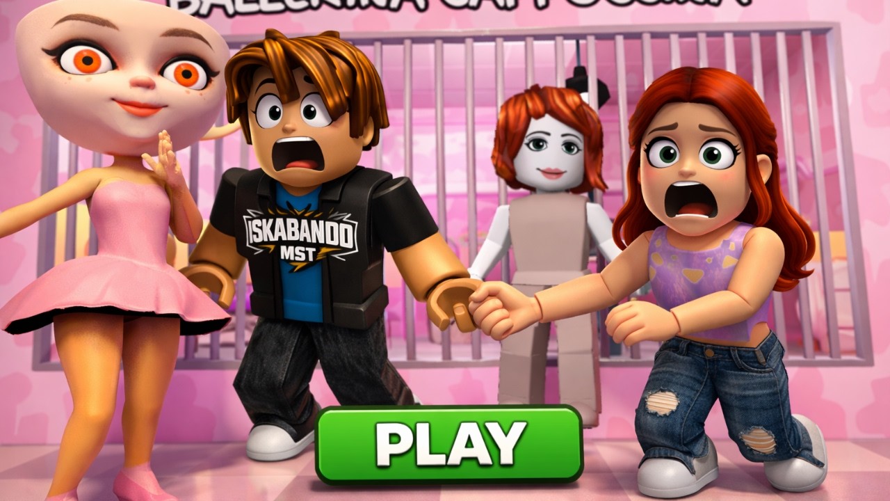 Prison Run: Ballerina Cappucina! 🚔 Crazy Obby Challenge #roblox