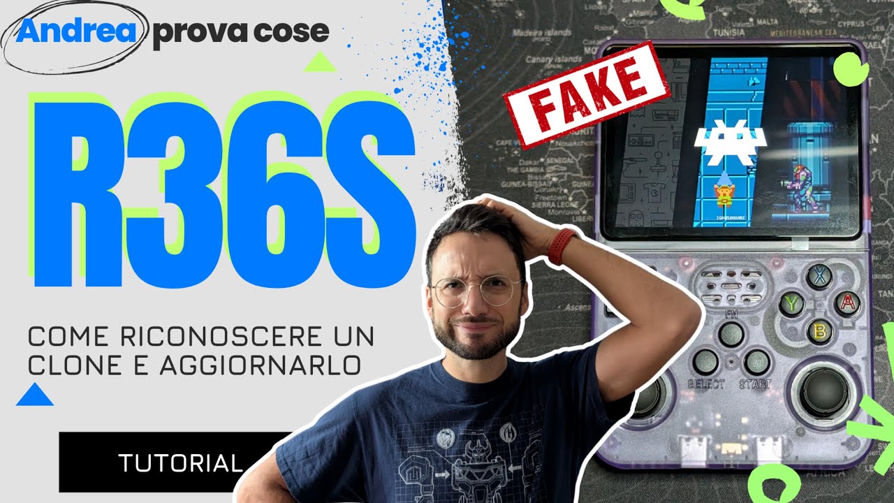 Ho comprato una R36S... ma è un CLONE! Ecco come l’ho sistemata!