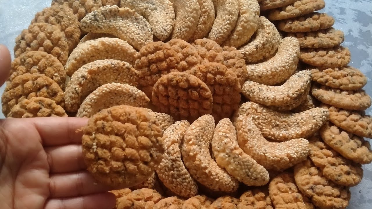 2أشكال حلوة دواز أتاي بعجينة واحدة إقتصادية سهلة ولذيذة هشيشة أما البنة منعاودش ليكم 😋