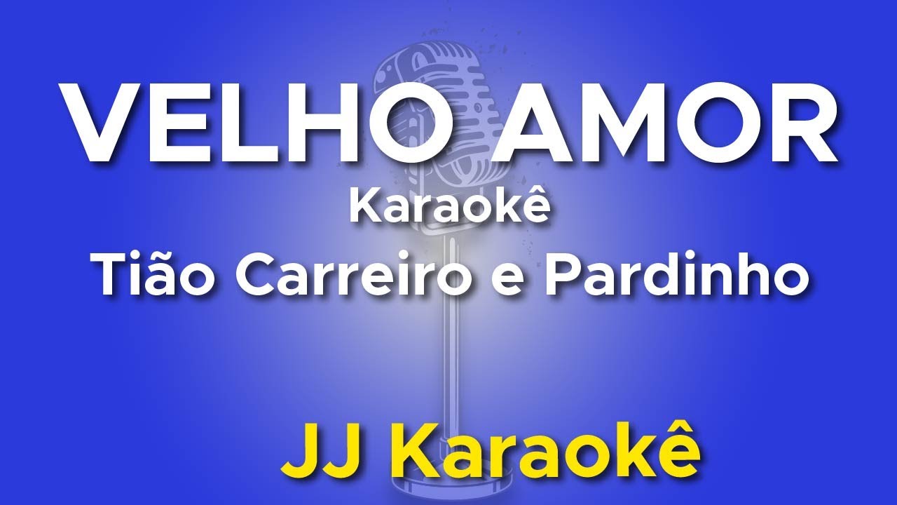 Velho amor - Tião Carreiro e Pardinho - Karaokê com 2ª voz (cover)