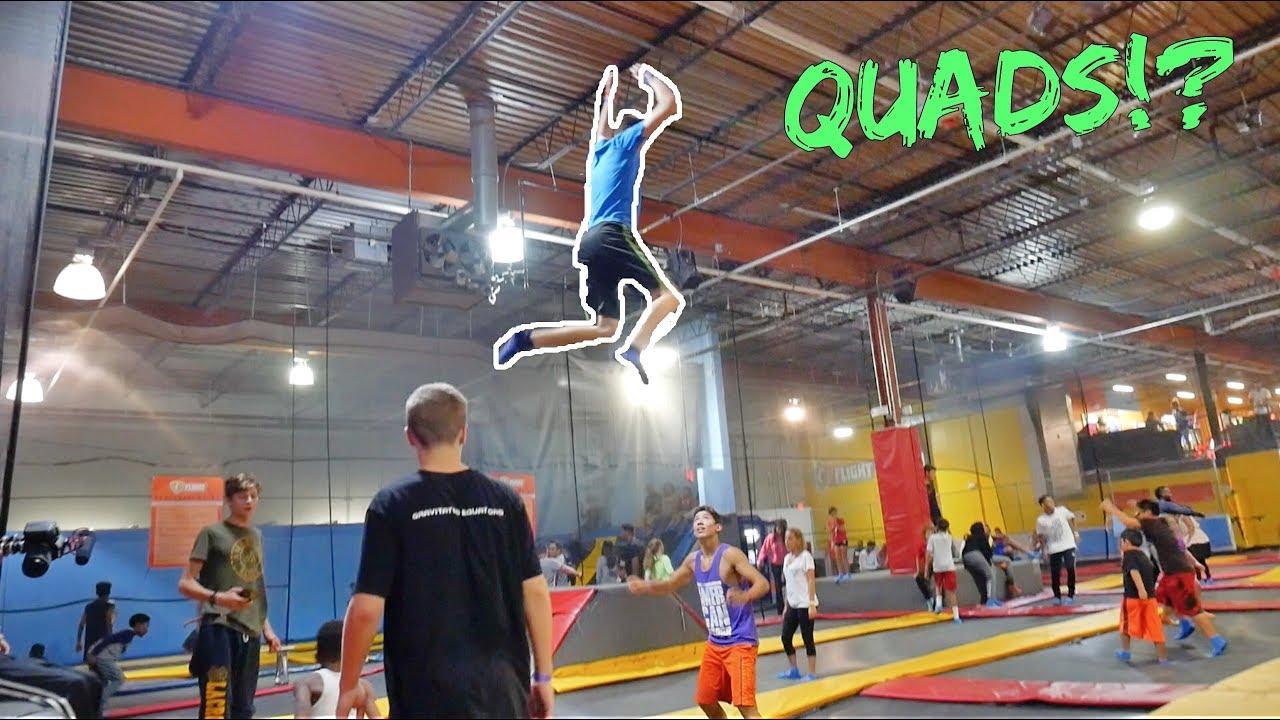 THE WORST TRAMPOLINE PARK EVER (QUADS)