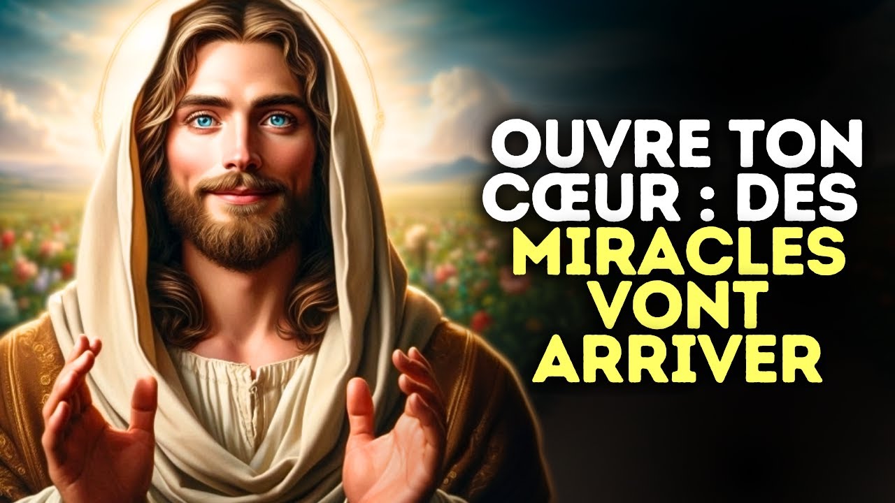 Dieu dit : Ouvre ton c&oelig;ur car des miracles vont arriver ! | Message de Dieu pour toi aujourd&rsquo;hui