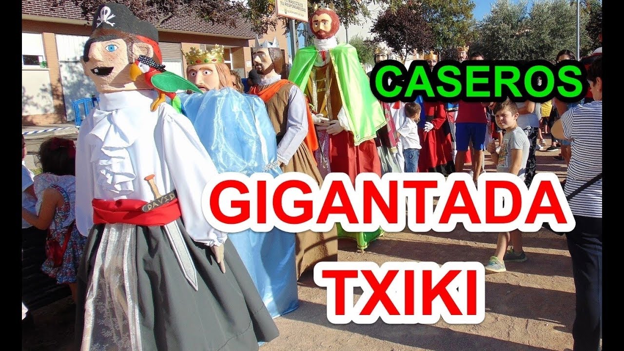 1ª CONCENTRACIÓN DE GIGANTES TXIKIS CASEROS Y ARTESANOS