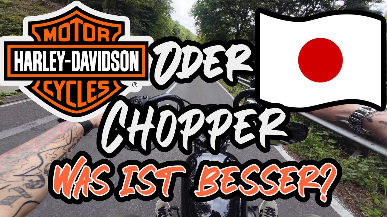 Lieber Harley oder Japanische Chopper ? | Motovlog