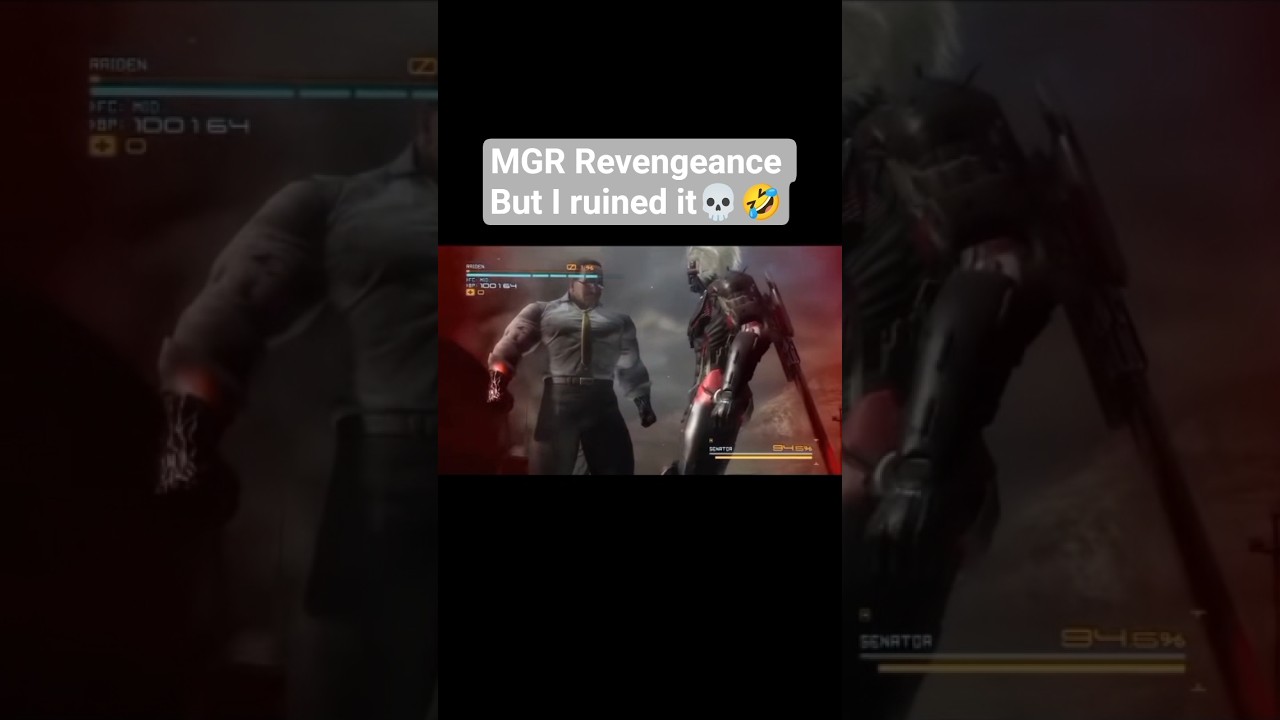 Metal Gear Rising Revengeance Senator Armstrong Meme || Capcut Edit meme 