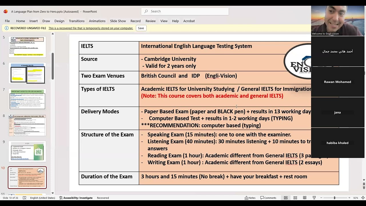 IELTS M  Khalil Moussa
