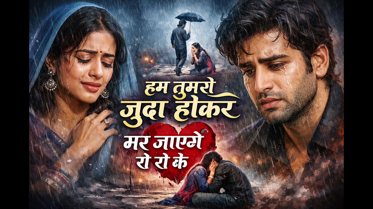 हम तुमसे जुदा होकर मर जाएंगे रो रो के 💔😭😭| Heart Touching Sad Hindi Song | Emotional Love Story