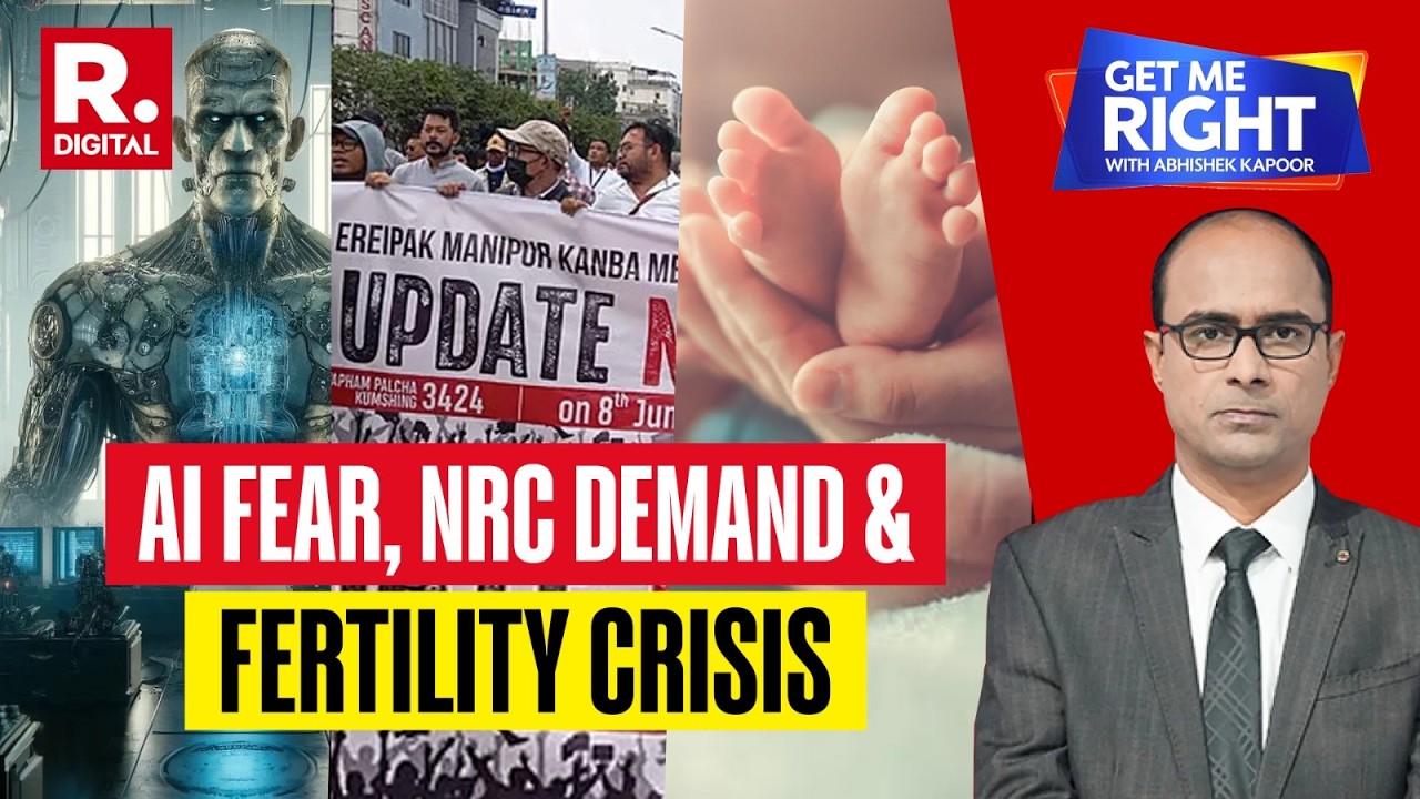 Get Me Right: AI Tech At Inflection Point | Manipur NRC Demand | India&rsquo;s Falling Fertility