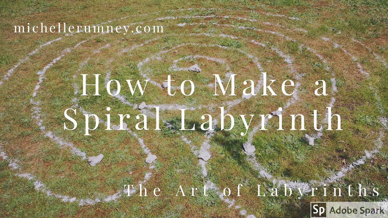 How to Make a Spiral Labyrinth