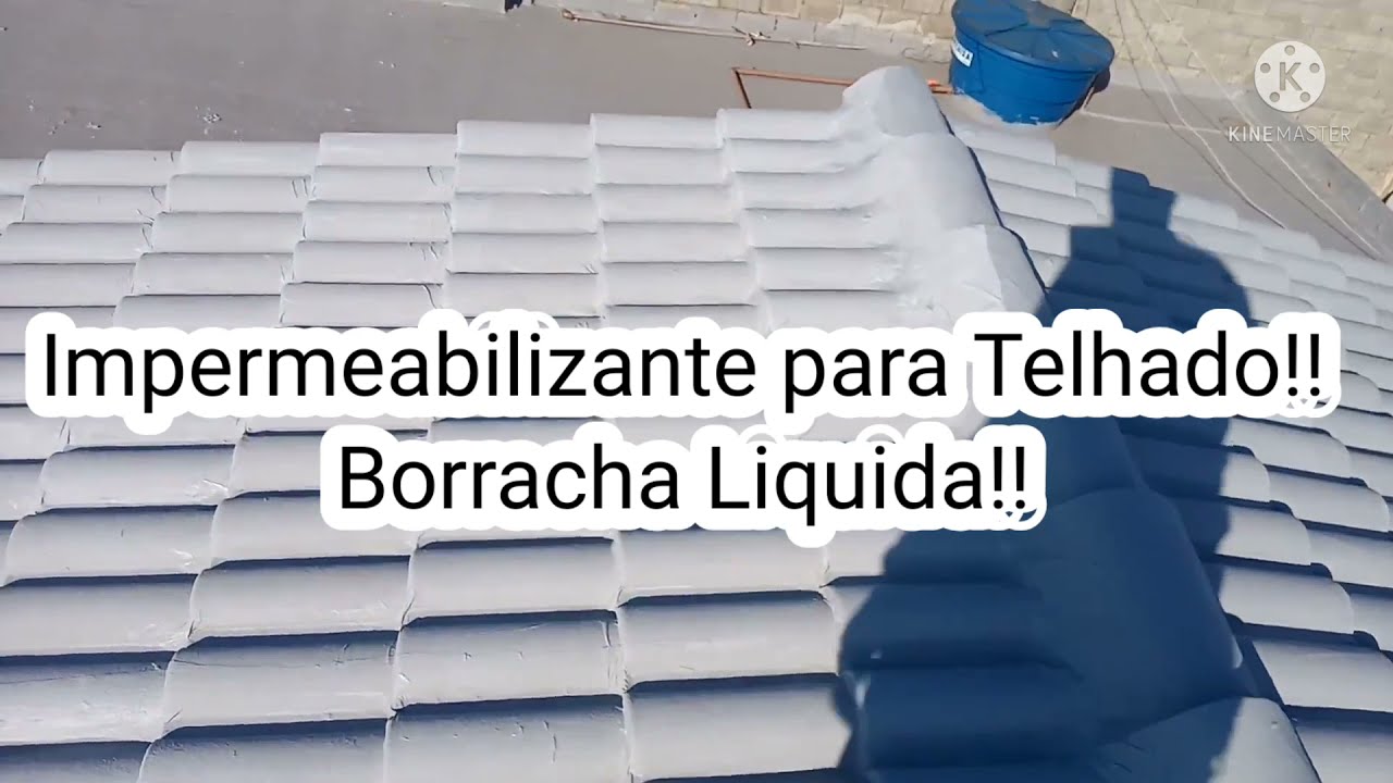 Impermeabilizante para Telhado!! Borracha Liquida!!