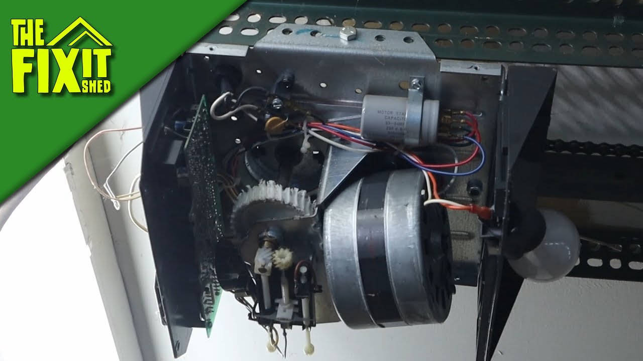 Craftsman Garage Door Opener Gear & Sprocket Replacement (1/2 HP & 1/3 HP) | The Fixit Shed