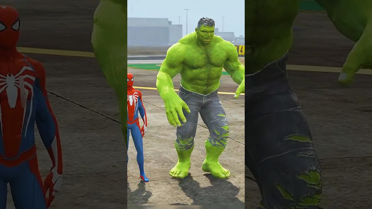NARUTO VS SPIDER MAN - TEAM BATTLE | #Shorts | #GTA5 | #anime