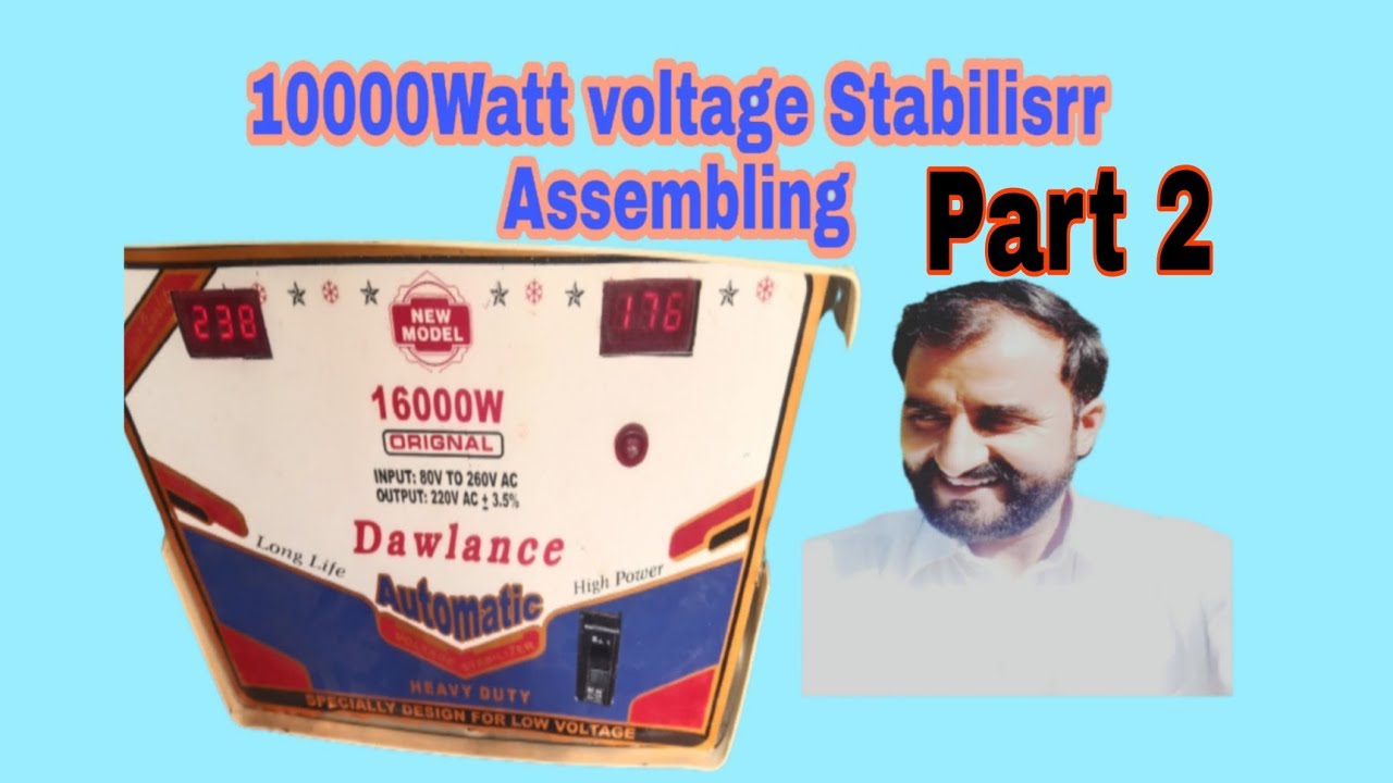 high power voltage stabiliser | high power voltage stabiliser assembling  | farooq multi technical