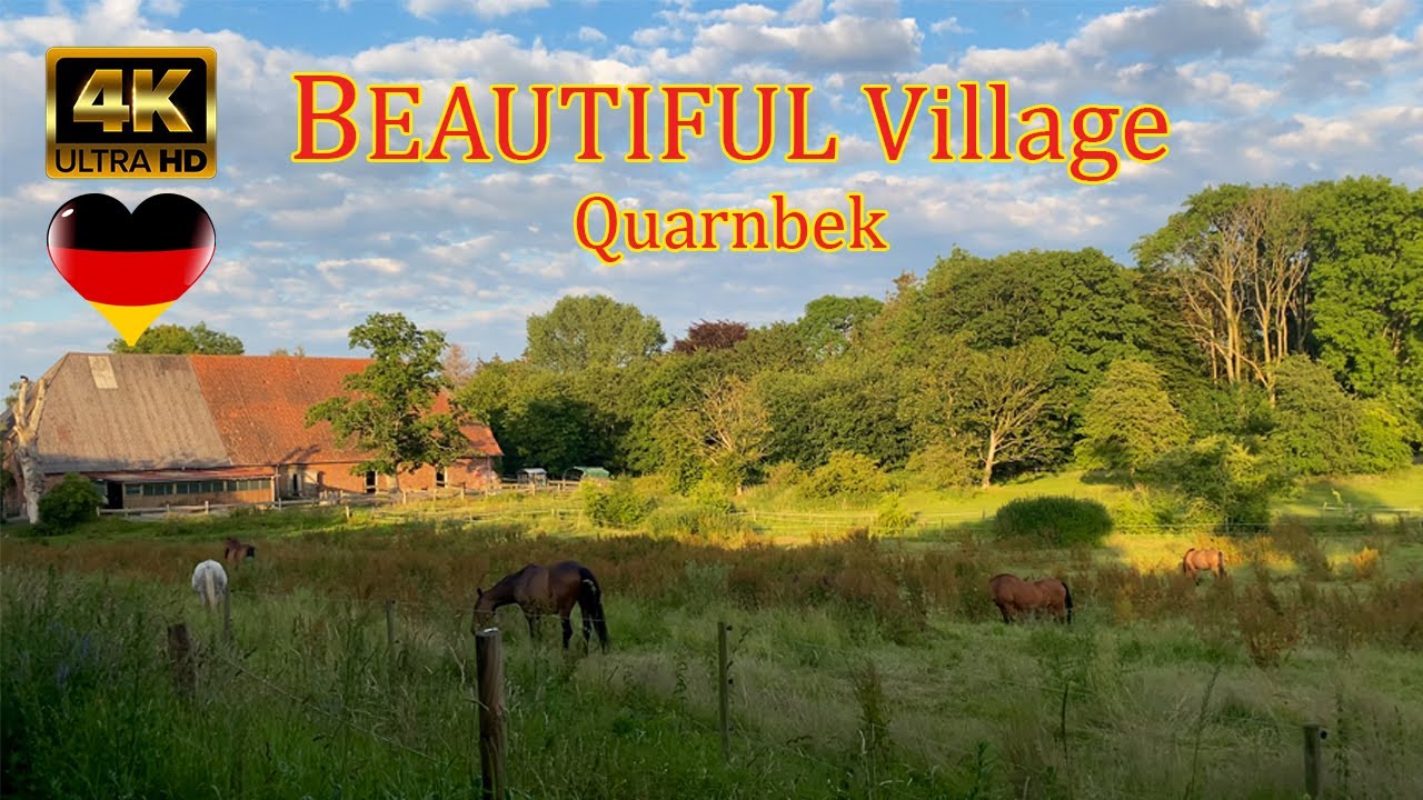 The most beautiful city in the world? - Germany's Kiel || Quarnbek