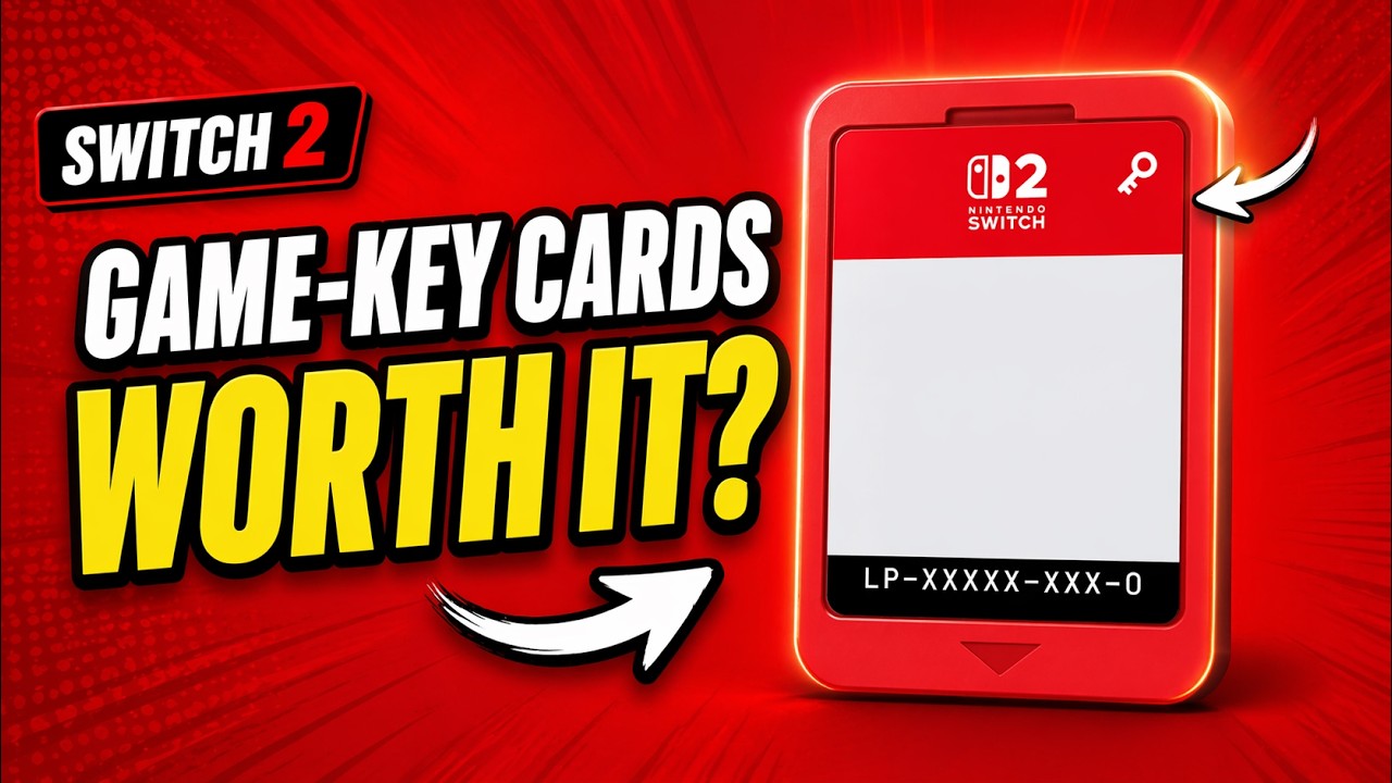Switch 2 Game-Key Cards Explained &ndash; Are Physical Games Still Worth Buying?