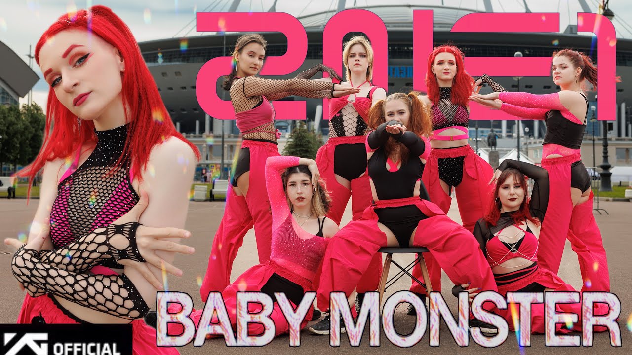 [DANCE COVER IN PUBLIC | ONE TAKE] BABYMONSTER '2NE1 Mash Up’ (by YGX LEEJUNG) dance cover by HANAMI