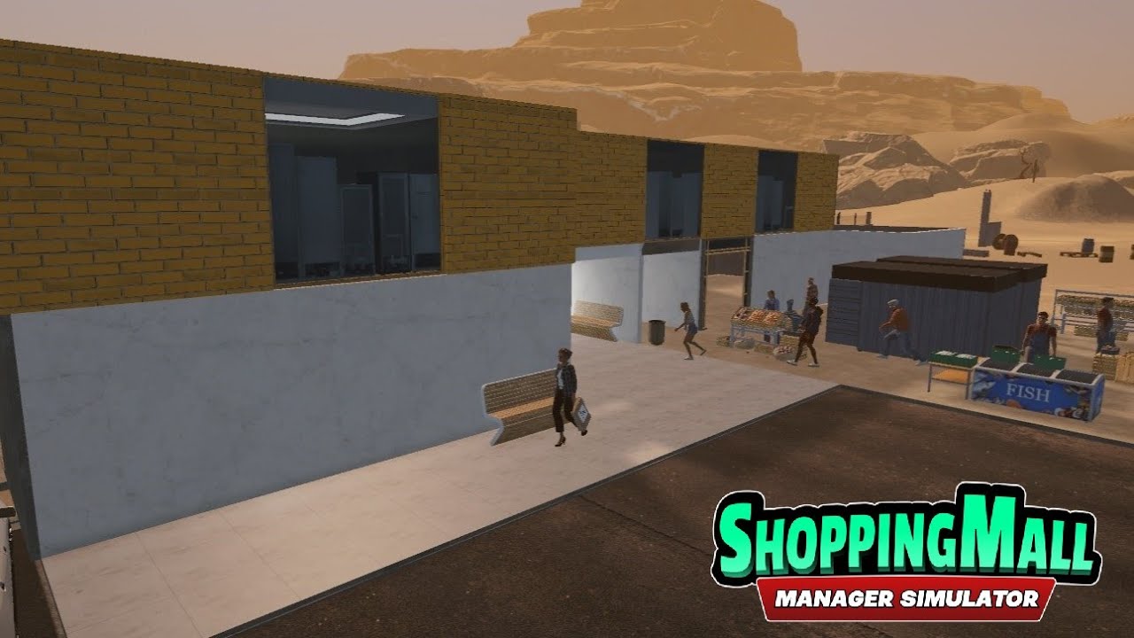 Expanding Land & Second Floor Mall ~ ShoppingMall Manager Simulator