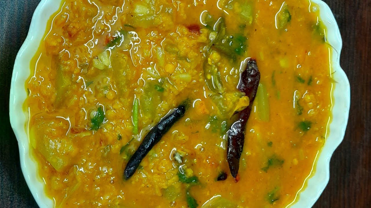 lau diye masoor dal recipe | লাউ দিয়ে মুসুর ডাল রান্না |  Lentil with bottle gourd recipe | lau dal