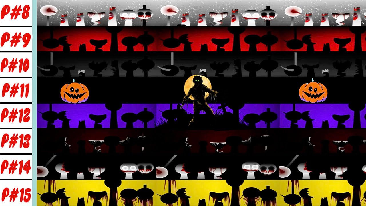 Sprunki Incredibox All-in-One: True Phases 8-15 | Mix SOUNDS All Characters Together!