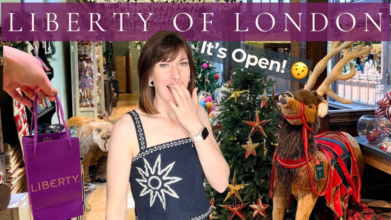 Liberty London Christmas 2026 Shop Is NOW OPEN!