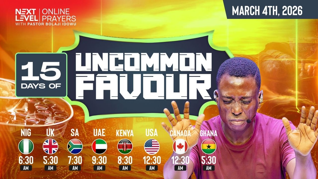NEXT LEVEL PRAYERS || COMMUNION, HEALING & INTERVENTION || PST BOLAJI IDOWU || MARCH 4TH 2026