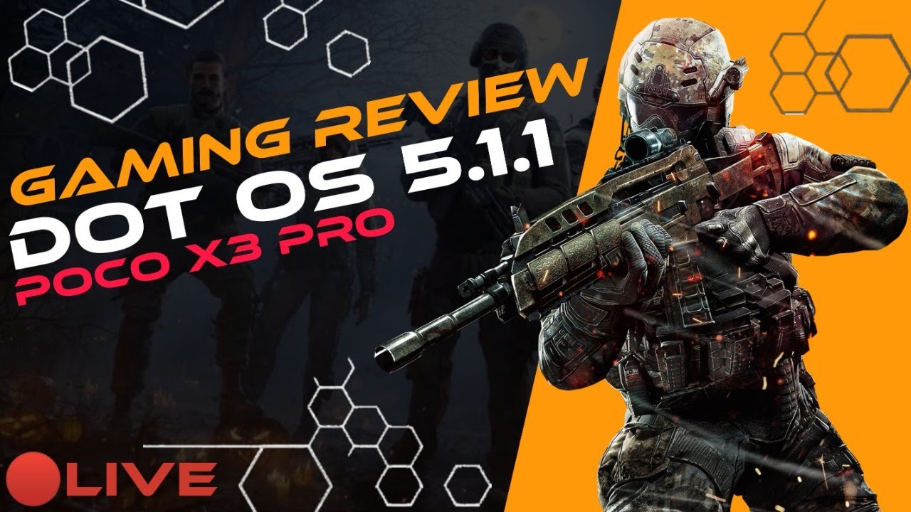🔴COD LIVE POCO X3 PRO | DOT OS 5.1.1 |  GAMING REVIEW STREAM