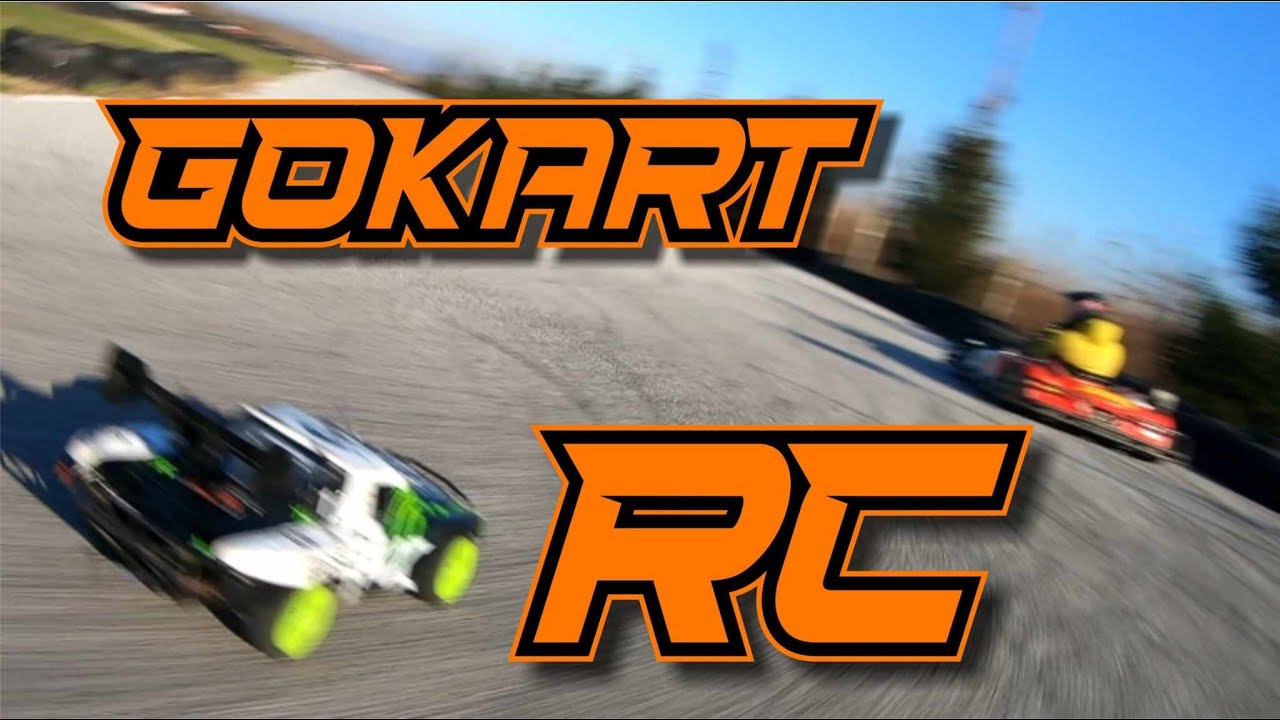 RC vs Gokart FPV + ForceFeedback  wheel