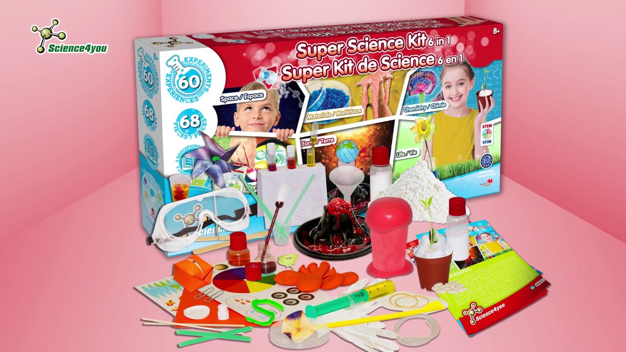 Super Science Kit 6 in 1 | Learning While Playing! | Science4you