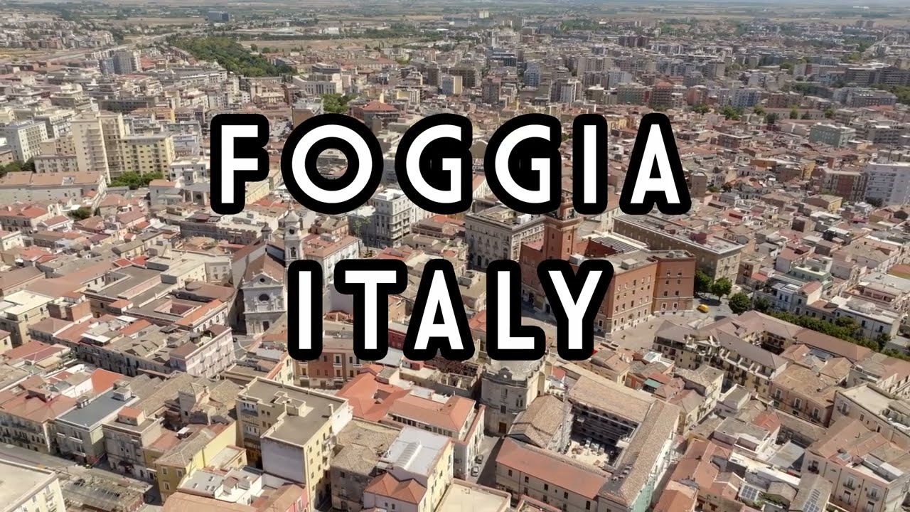 Foggia by drone 🌾 The Quiet Soul of Apulia | Aerial stock footage