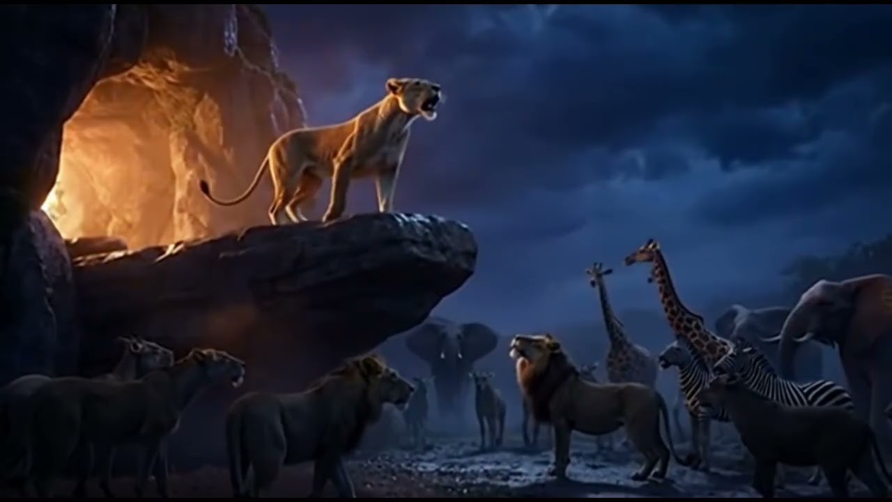 All animals of Forest request lion for save life all the animals lion accept now lion fight