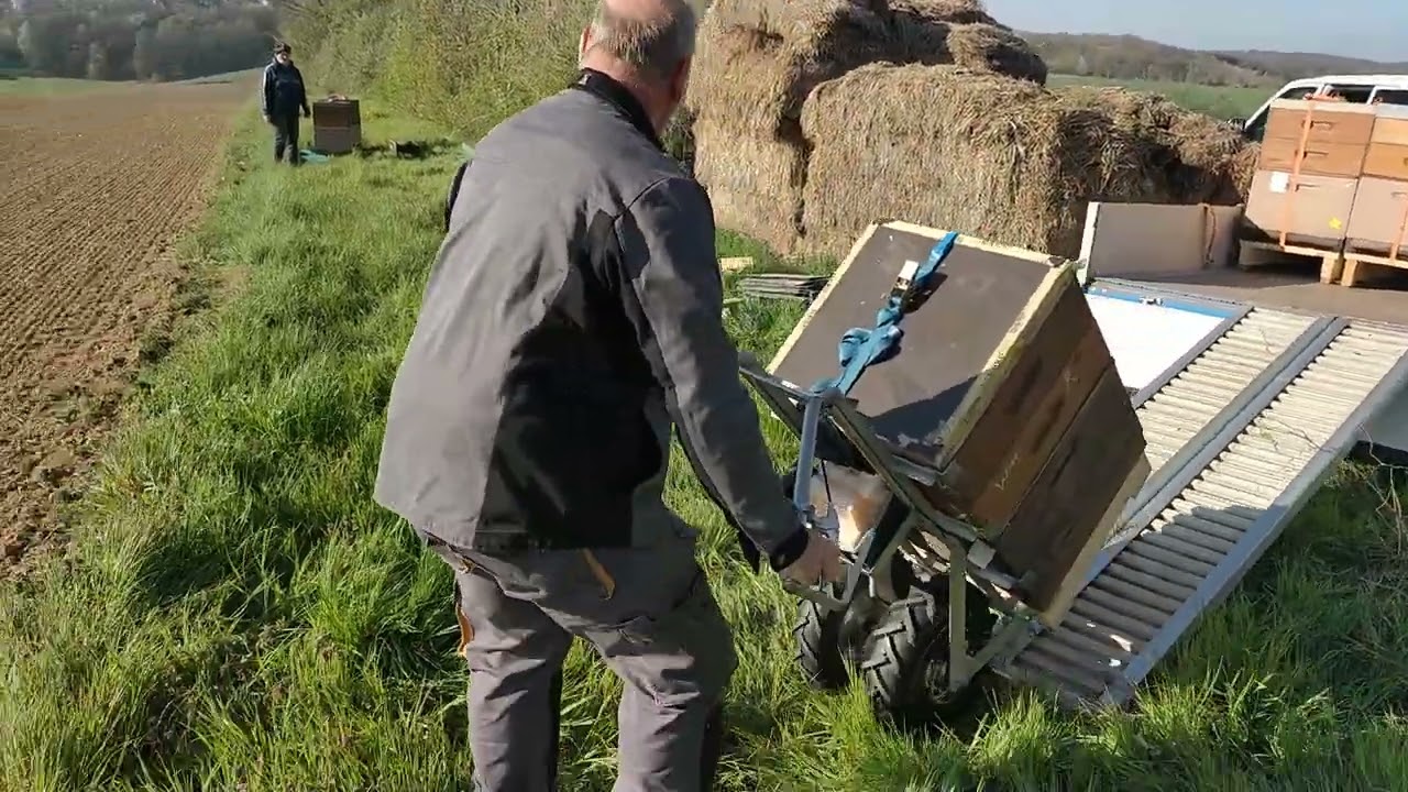 Anwanderung der Rapstracht in 2021 mit Wanderkarre (WET-DRIVE) - Martin Rößner