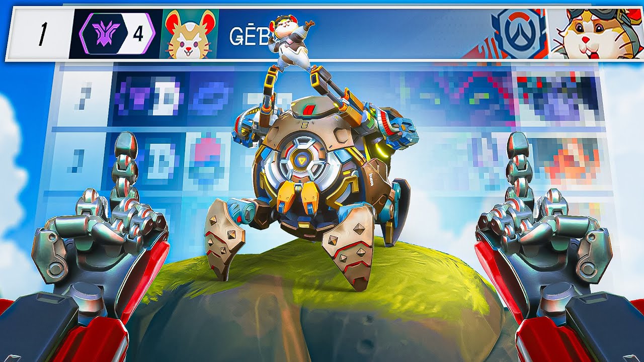 i played against the best ball player in EU... (Overwatch 2)