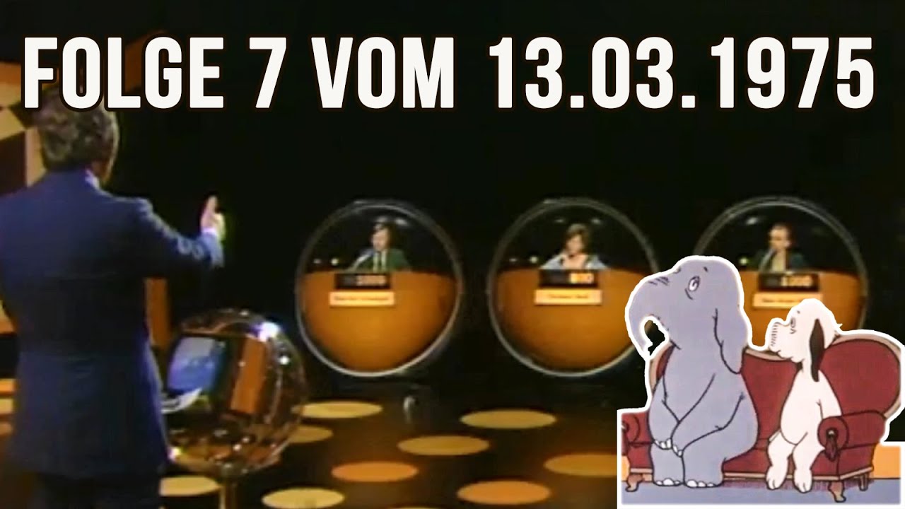 Der Gro&szlig;e Preis mit Wim Thoelke - Folge 7 vom 13. M&auml;rz 1975