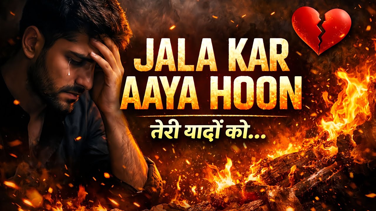 Jala Kar Aaya Hoon 😢 | Sad Breakup Song | Emotional Hindi Song