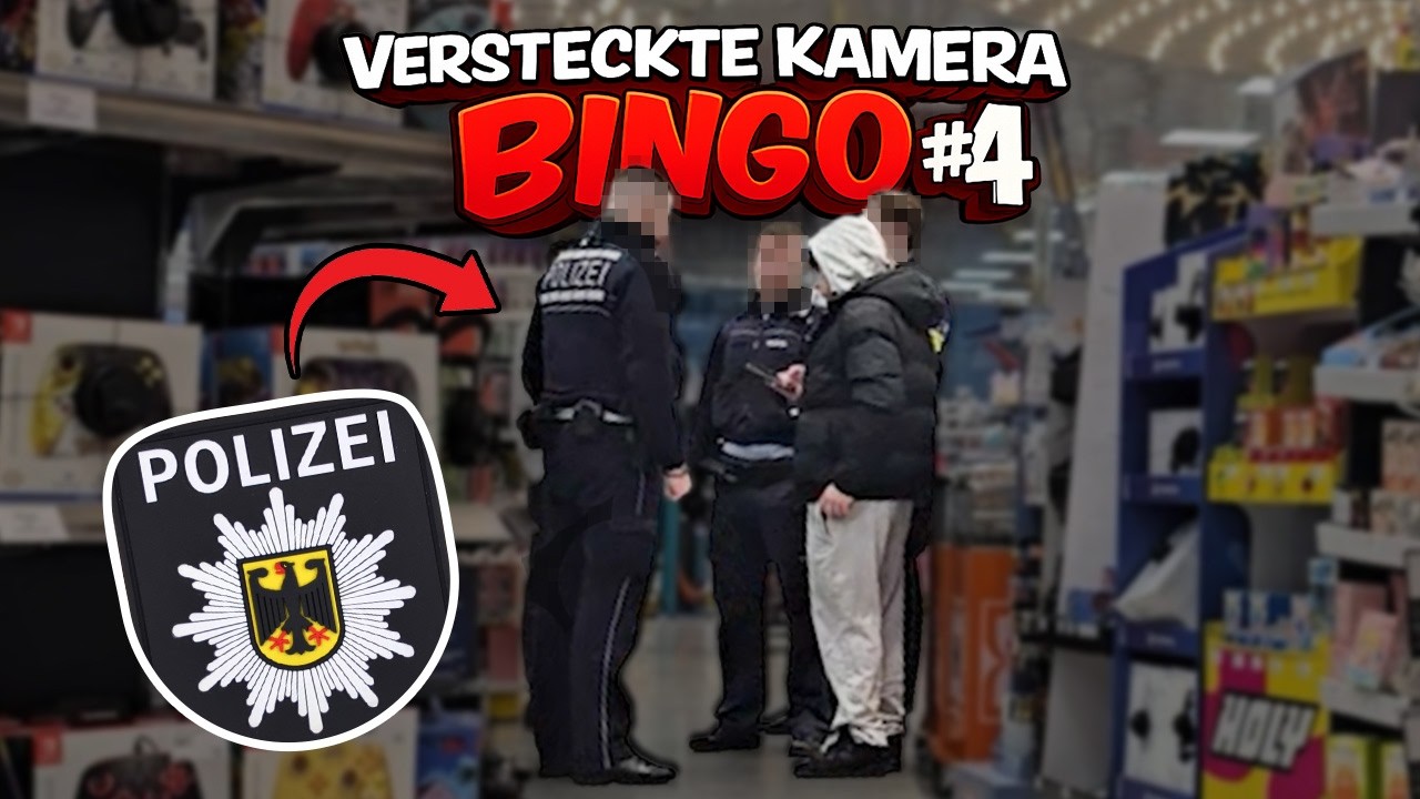 POLIZEI VERHAFTET UNS...👮💀 | Real Life Prank Bingo 4.0