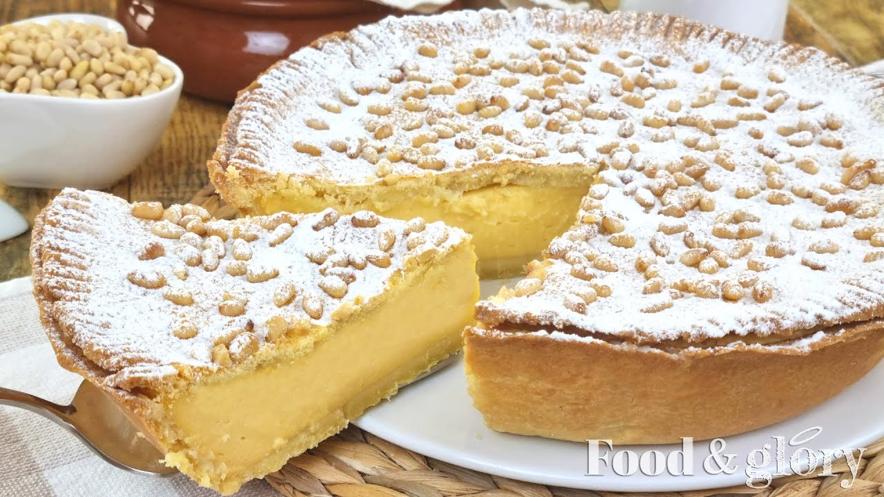 El Postre Que Hace Honor A Nuestras Abuelas 👵❤️ Receta de Torta della Nonna Italiana