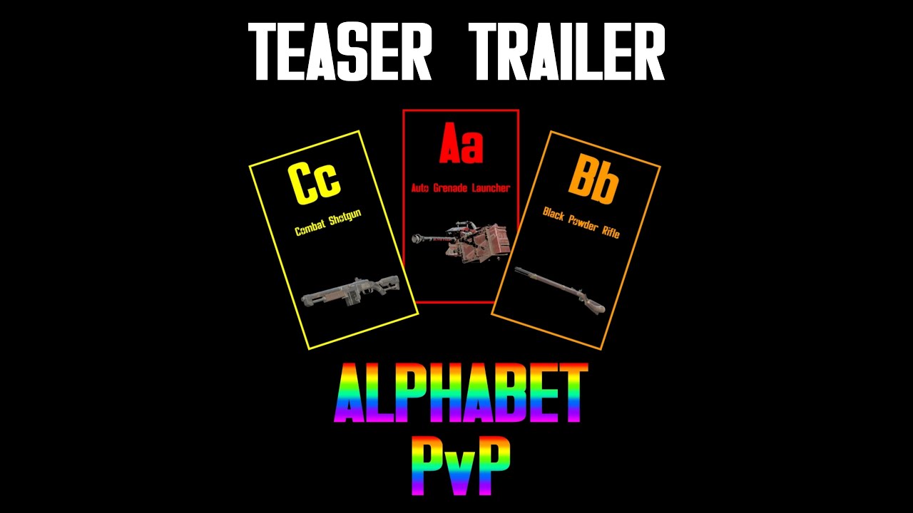 Fallout 76 - Alphabet PvP Teaser/Sneak peak at my latest PvP project