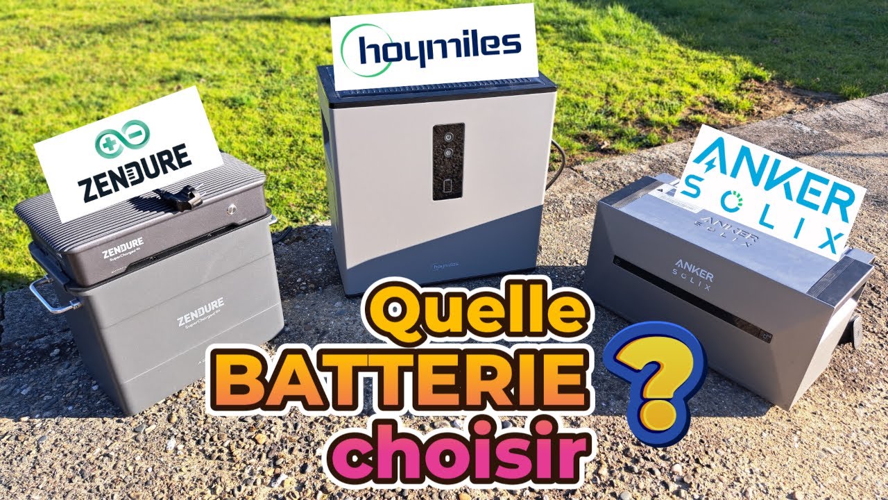 Comparatif Zendure Hyper 2000, Hoymiles MS-A2, Anker Solix Solarbank 2 AC 🔋 Guide batterie solaire