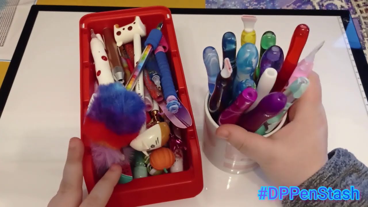 DIAMOND PAINTING  | Ich zeige meine Stiftesammlung | #DPPenStash Challenge