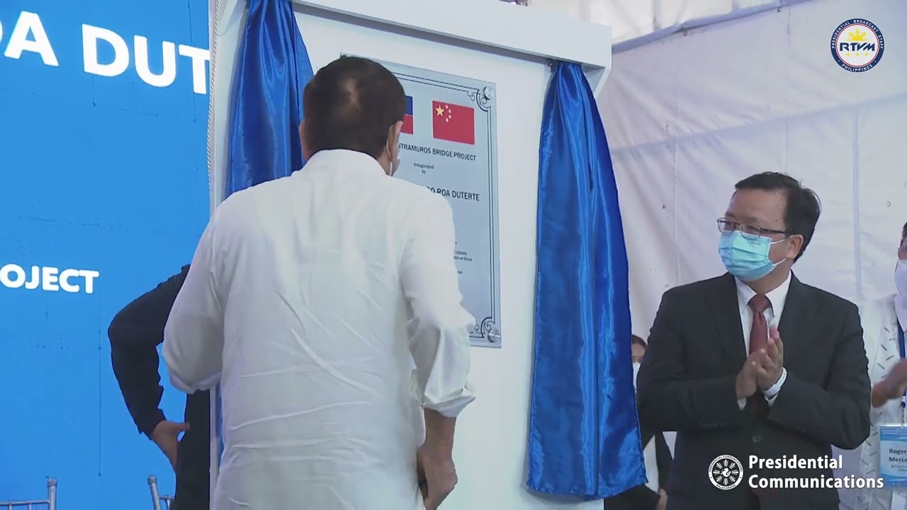 Inauguration of the Binondo-Intramuros Bridge Project 4/5/2022
