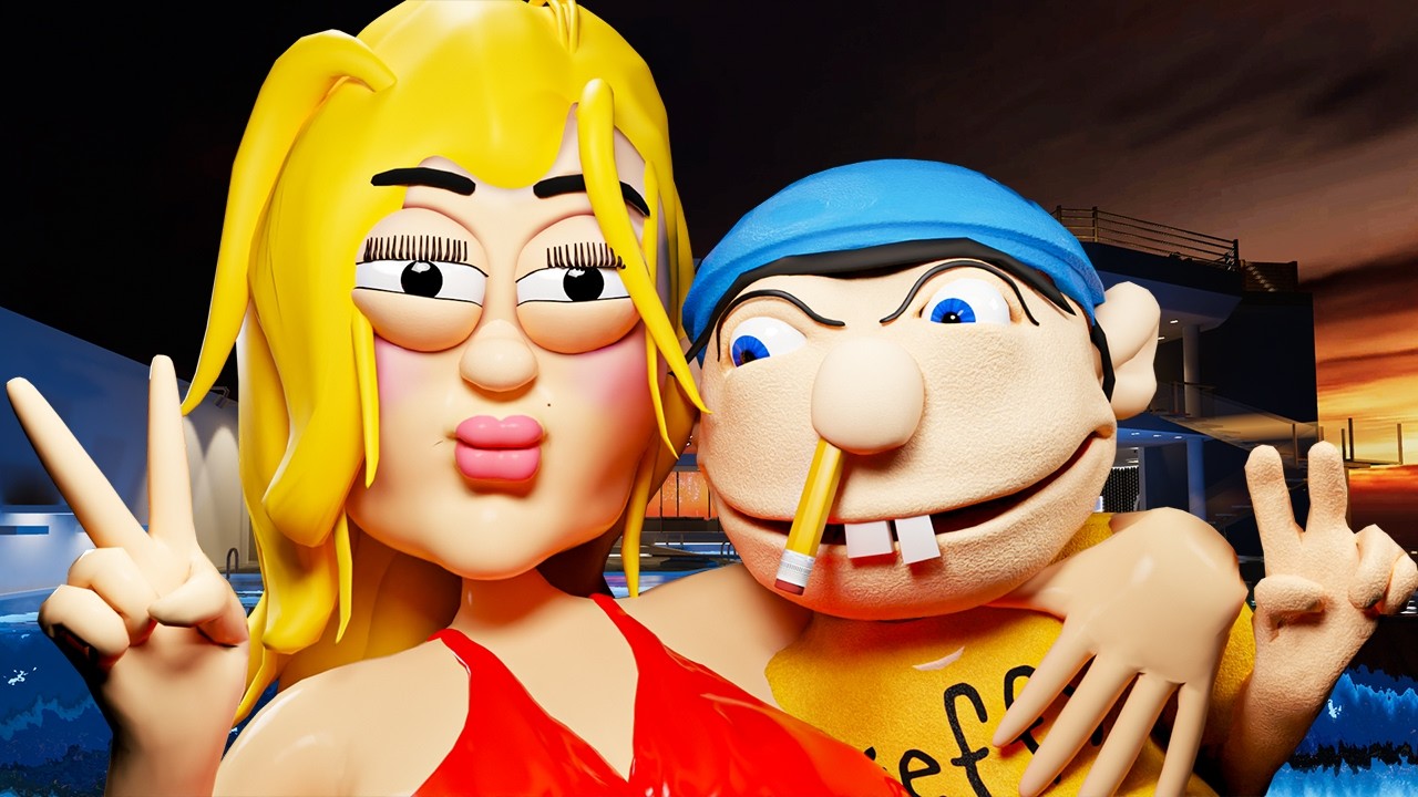 Jeffy Meets His Step Mom!