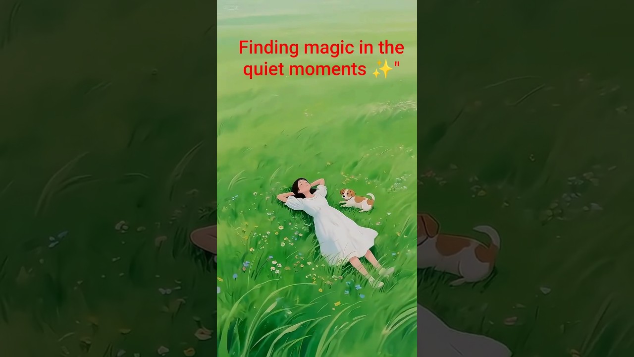 Finding magic in the quiet moments ✨ 